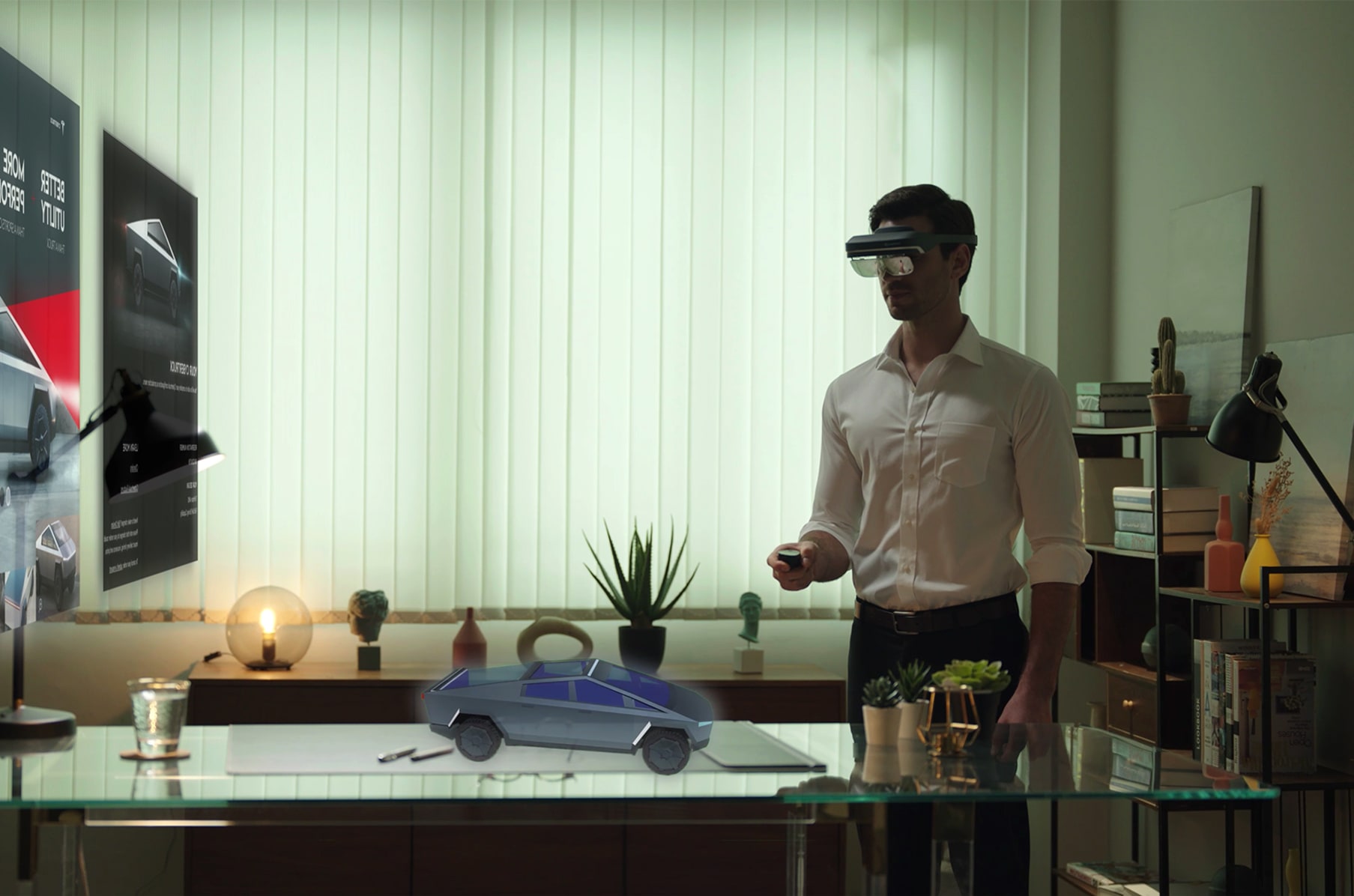 DreamGlass Lead: World's 1st 200” 4K All-in-One AR | Indiegogo