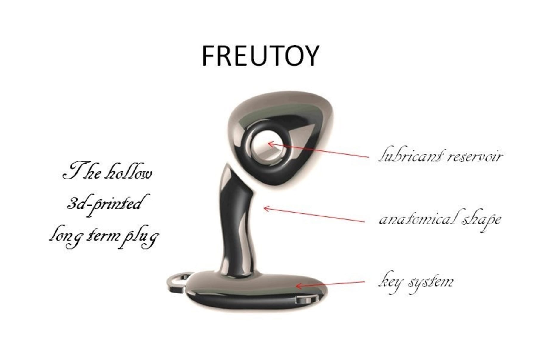 Buttplug FREUTOY (without textile) - The FREUTOY Shop