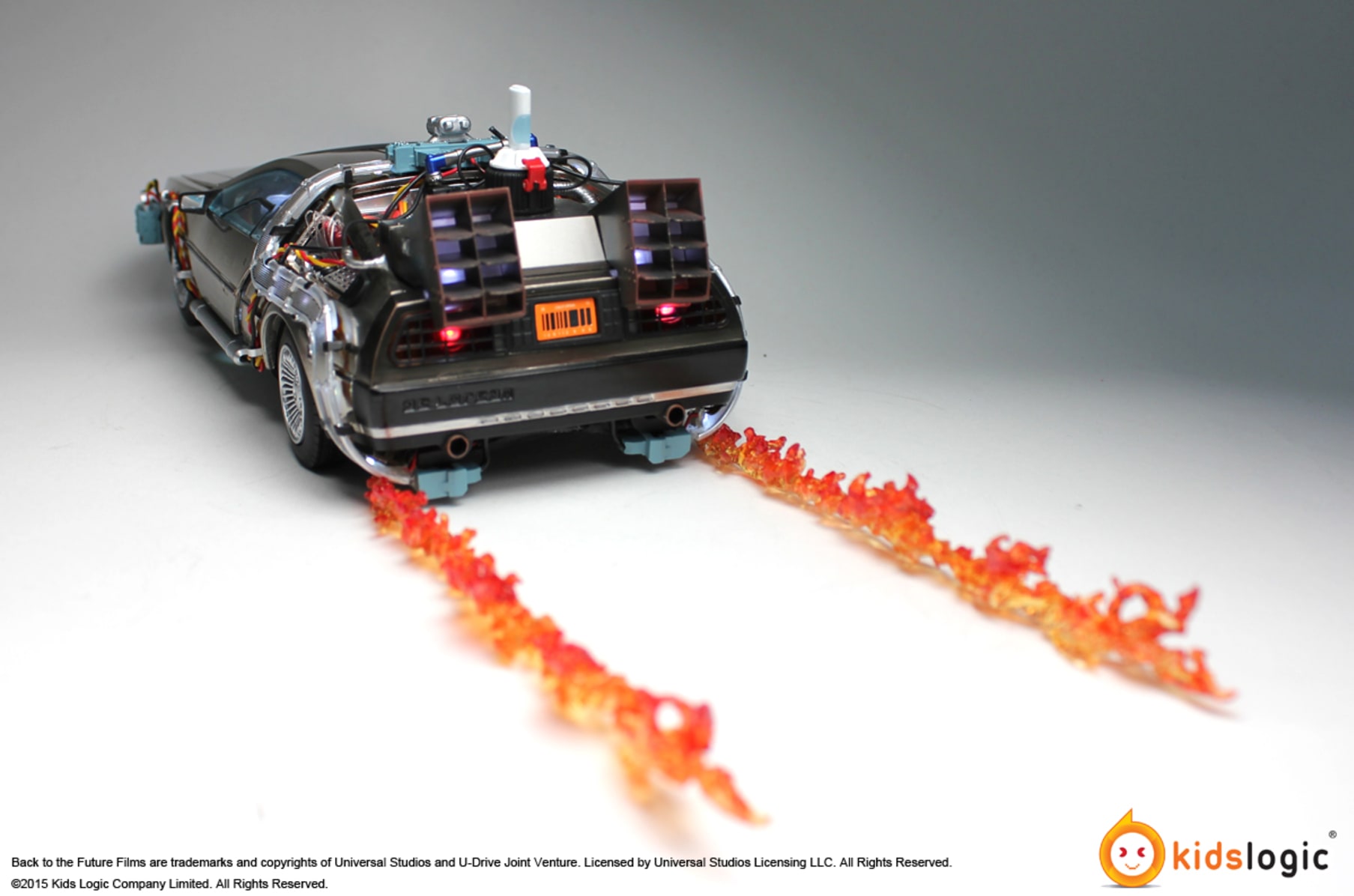 Floating delorean new arrivals toy