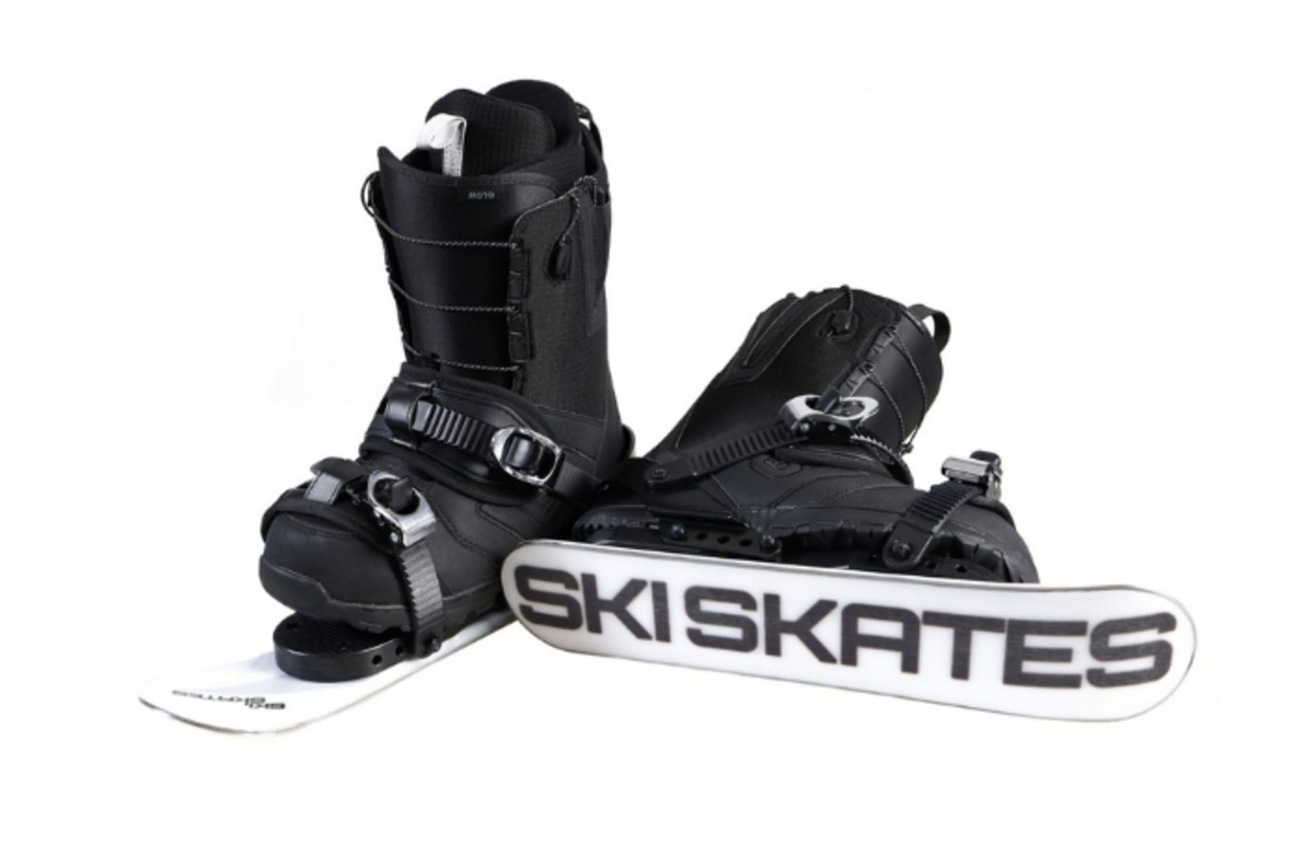 Boots with mini skis store
