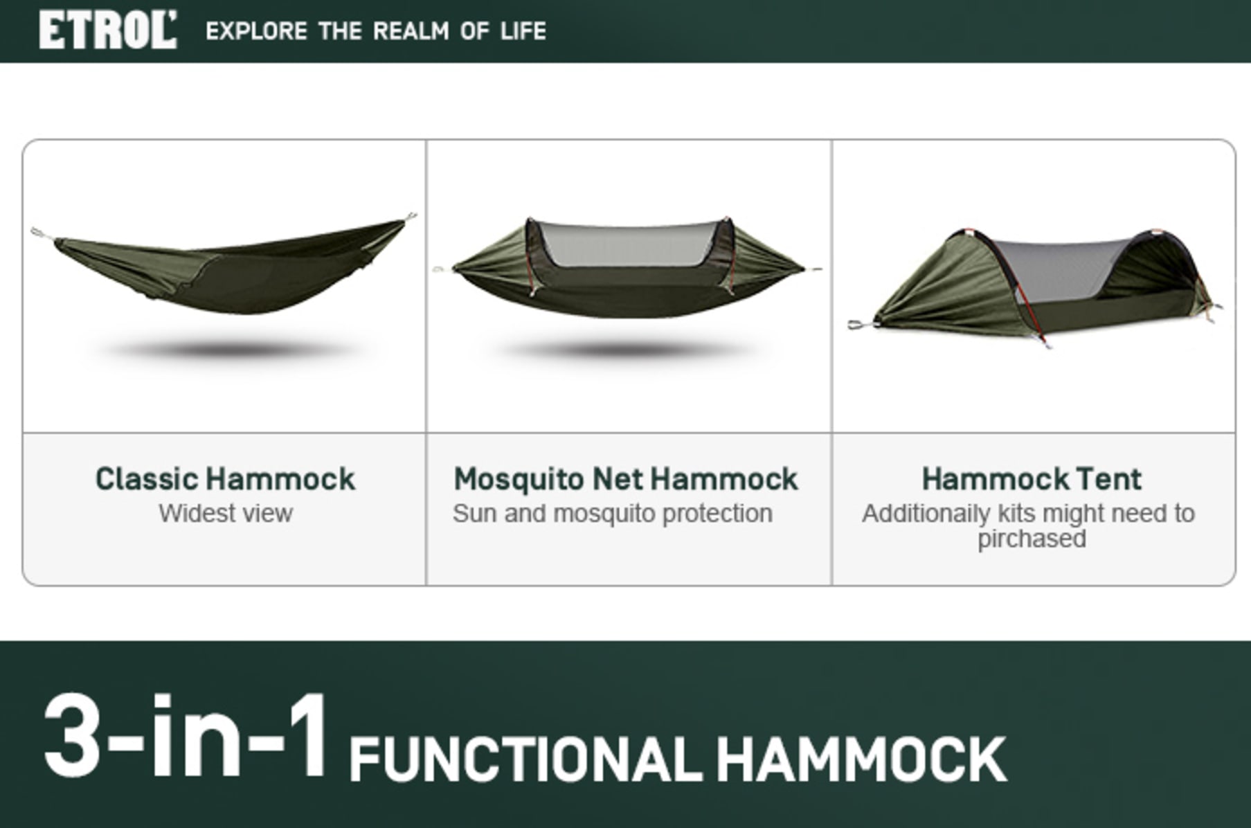 Etrol hammock outlet