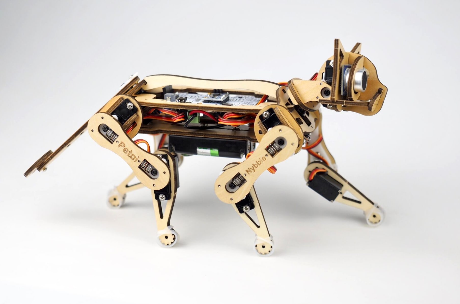 Nybble World S Cutest Open Source Robotic Kitten Indiegogo