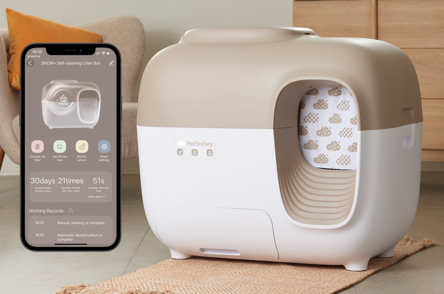 PetSnowy The Innovative Self Cleaning Litter Box Indiegogo