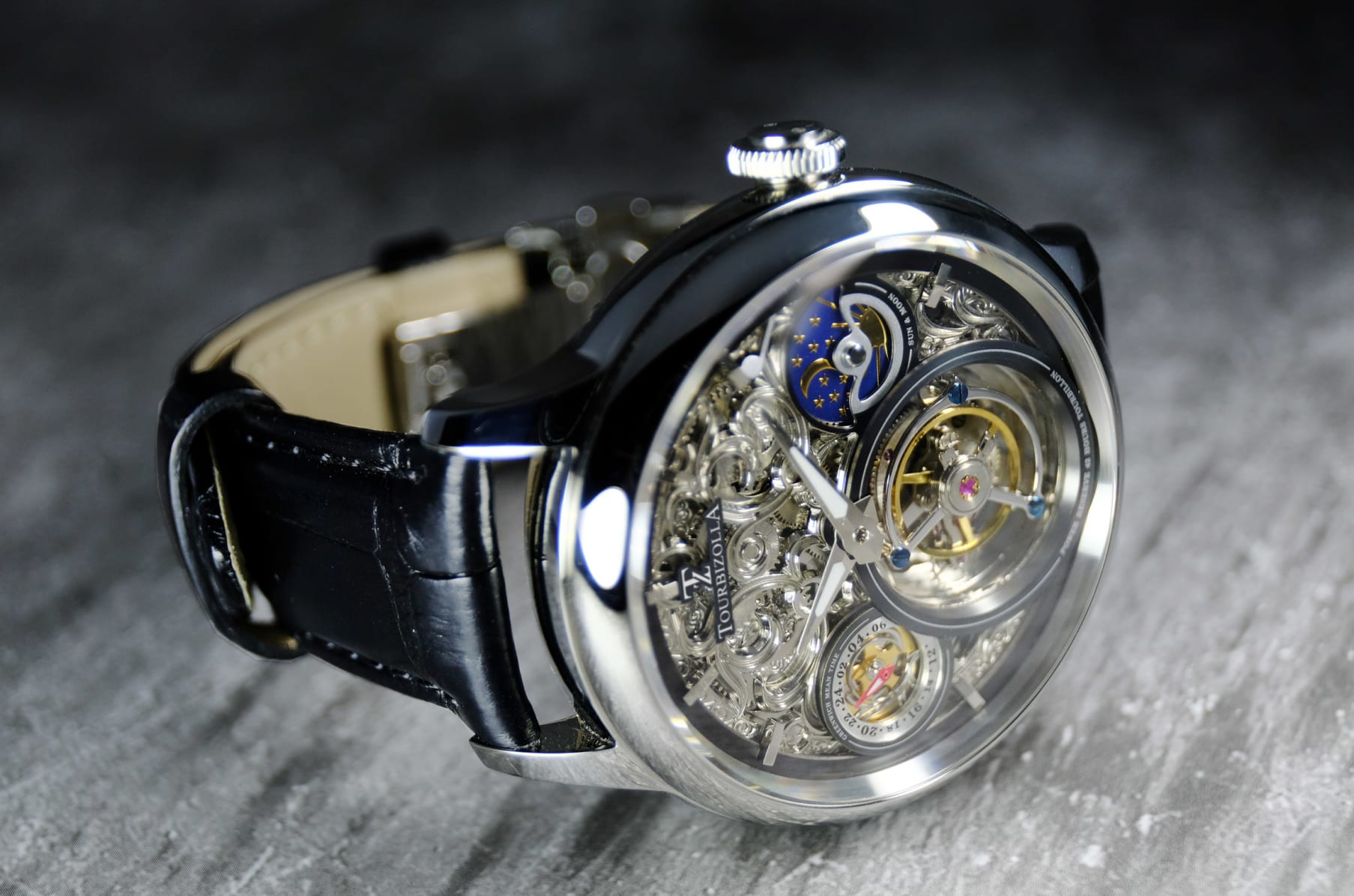 Tourbizolla Tourbillon watch with affordable price Indiegogo