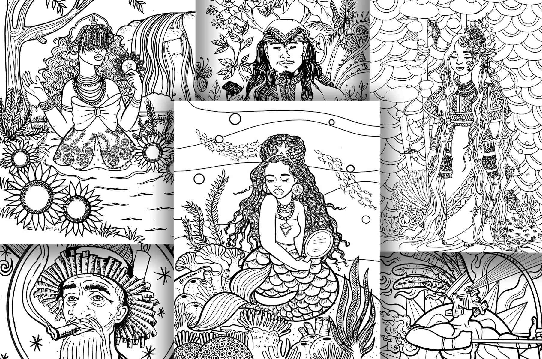 Download The Divine Coloring Book Indiegogo