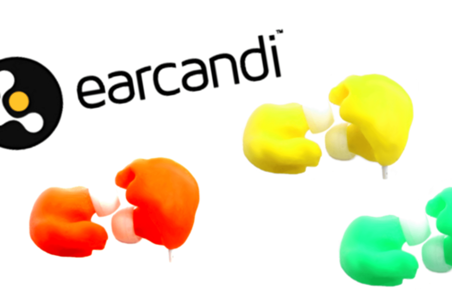 Earcandi Custom sports earphones earplugs that never fall out