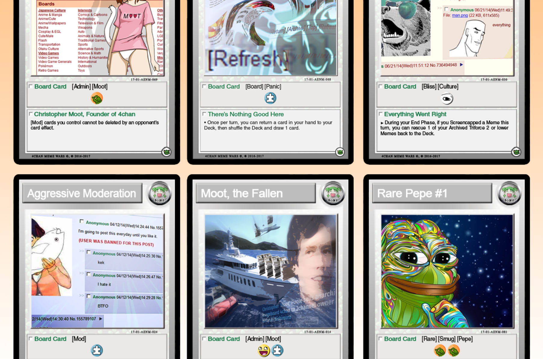 4chan Meme Wars Trading Card Game Indiegogo