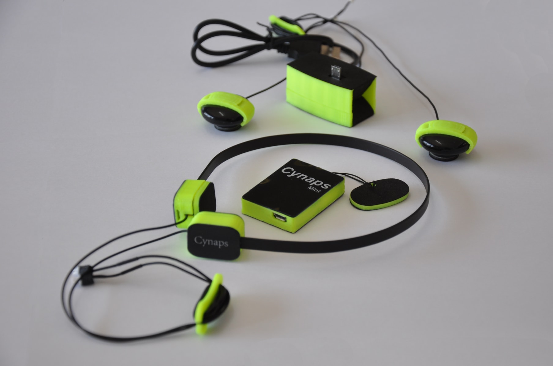 Cynaps Mint Bluetooth Bone Conduction Headset Indiegogo