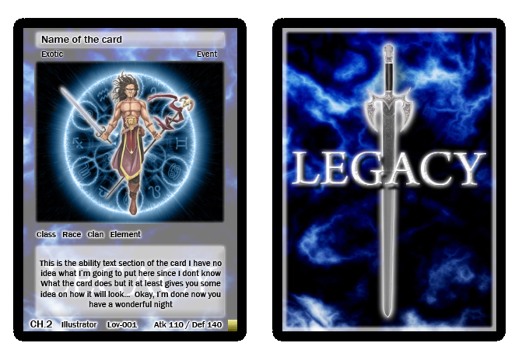 Legacy Tcg Trading Card Game Indiegogo