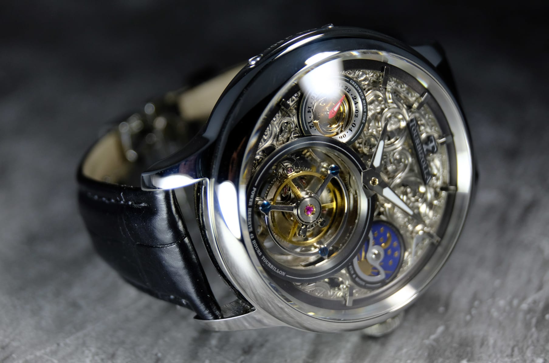 Tourbizolla Tourbillon watch with affordable price Indiegogo