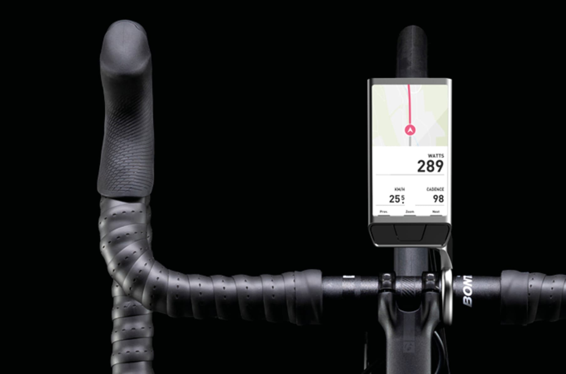Kickstarter bike computer top
