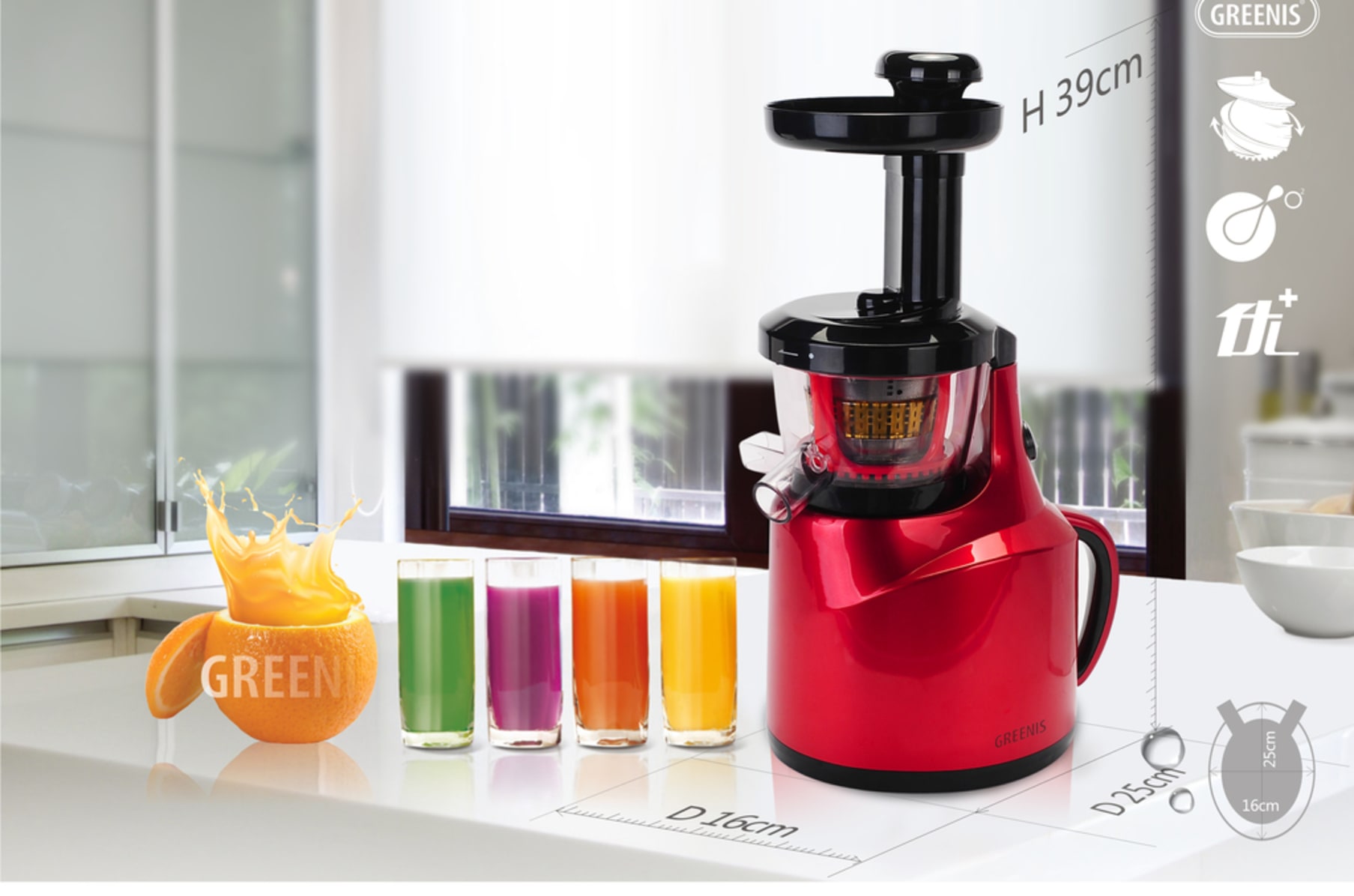 Greenis juicer clearance
