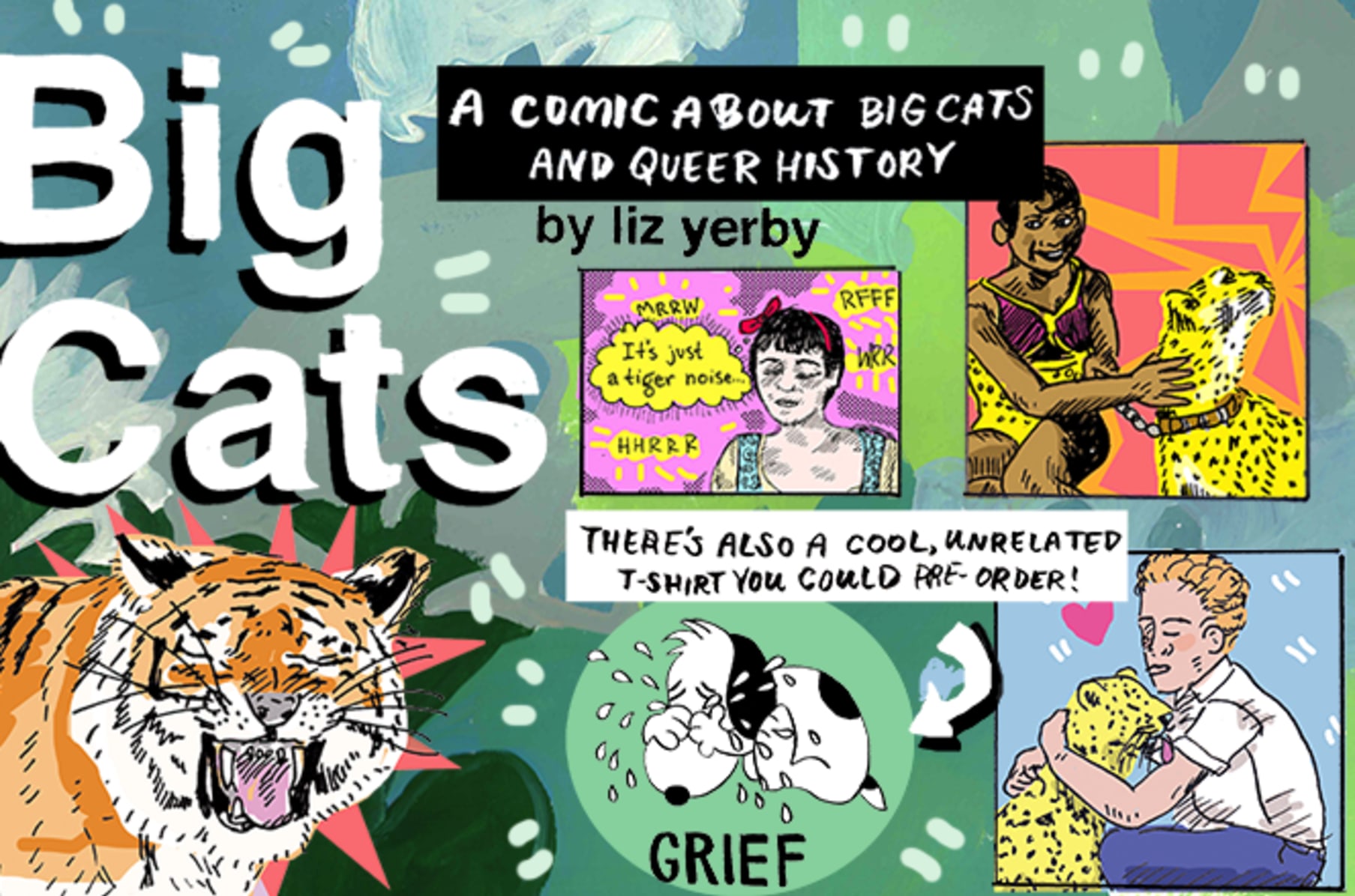 Big Cats A comic with queer history Indiegogo
