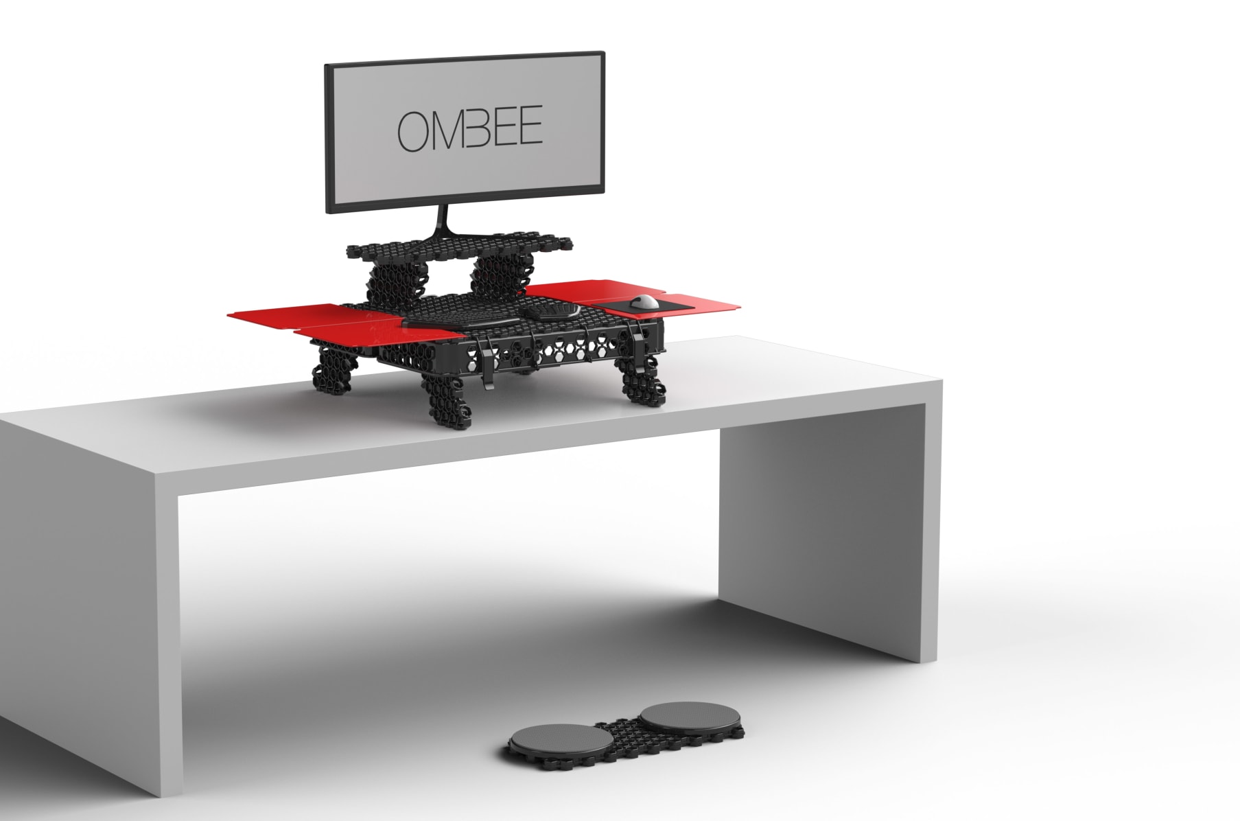 OMBEE The Stand up desk that turns into a case Indiegogo