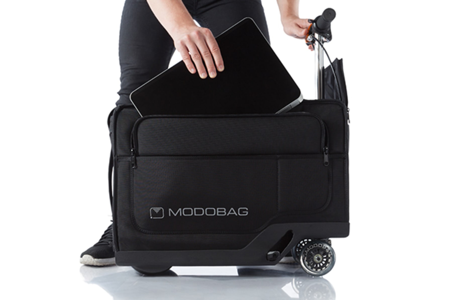 Modobag World s First Motorized Rideable Luggage Indiegogo