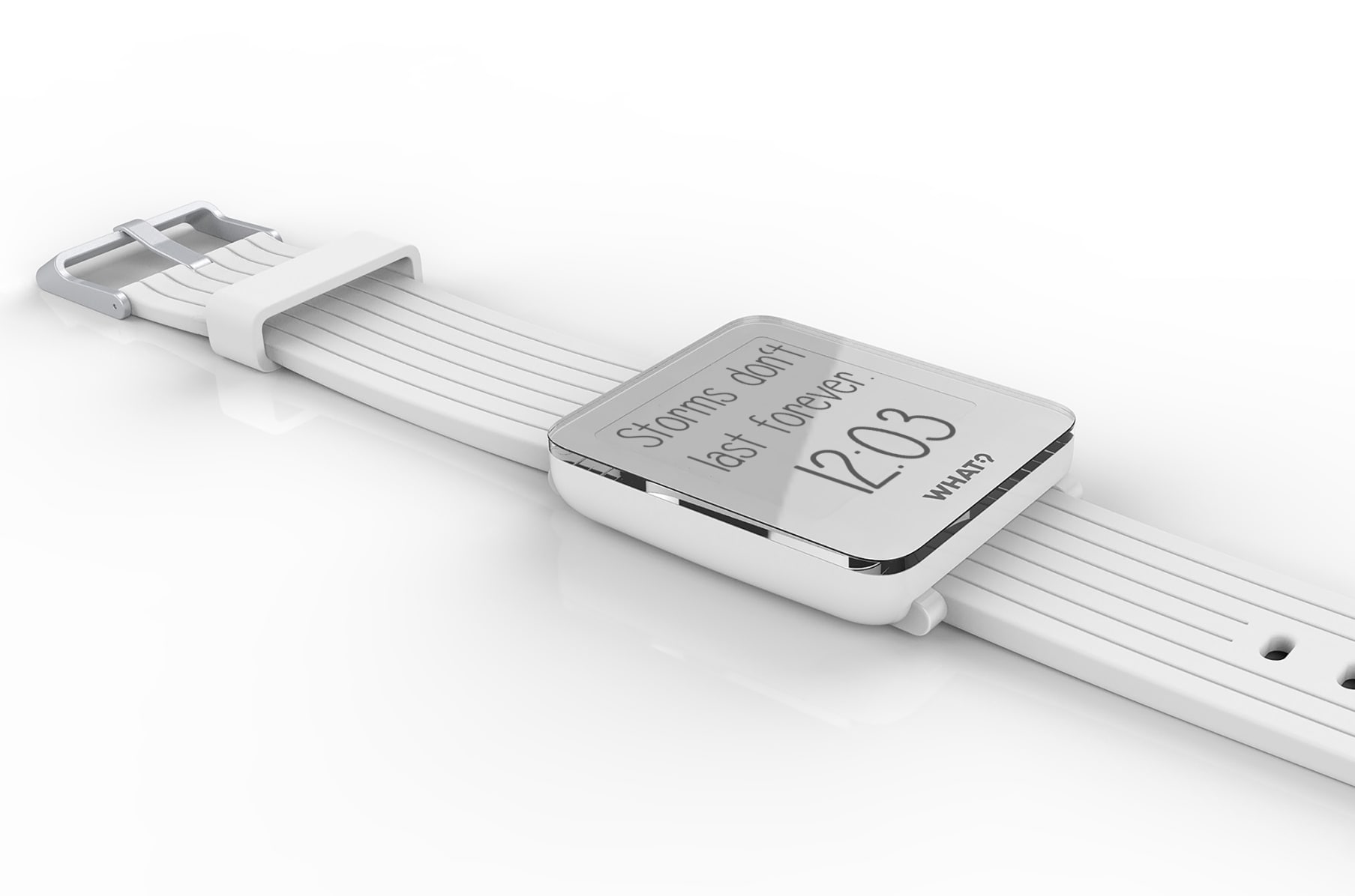 Electronic paper hot sale watch