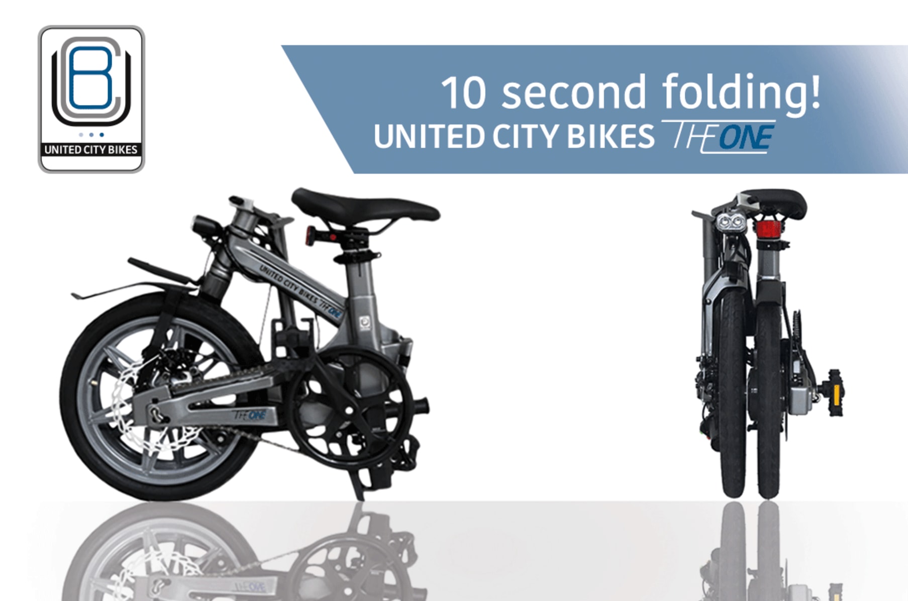 united folding electric bike