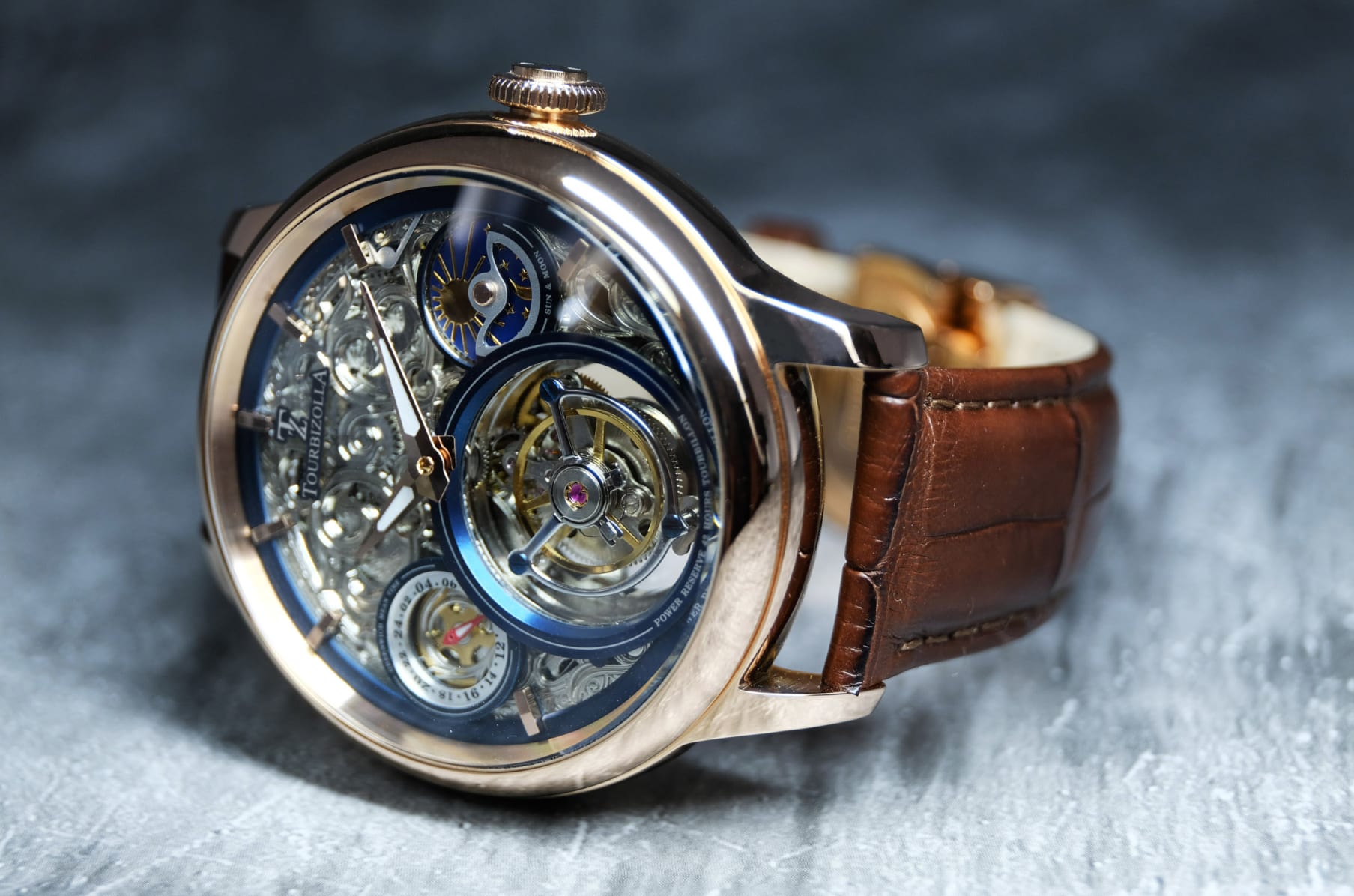 Tourbizolla Tourbillon watch with affordable price Indiegogo