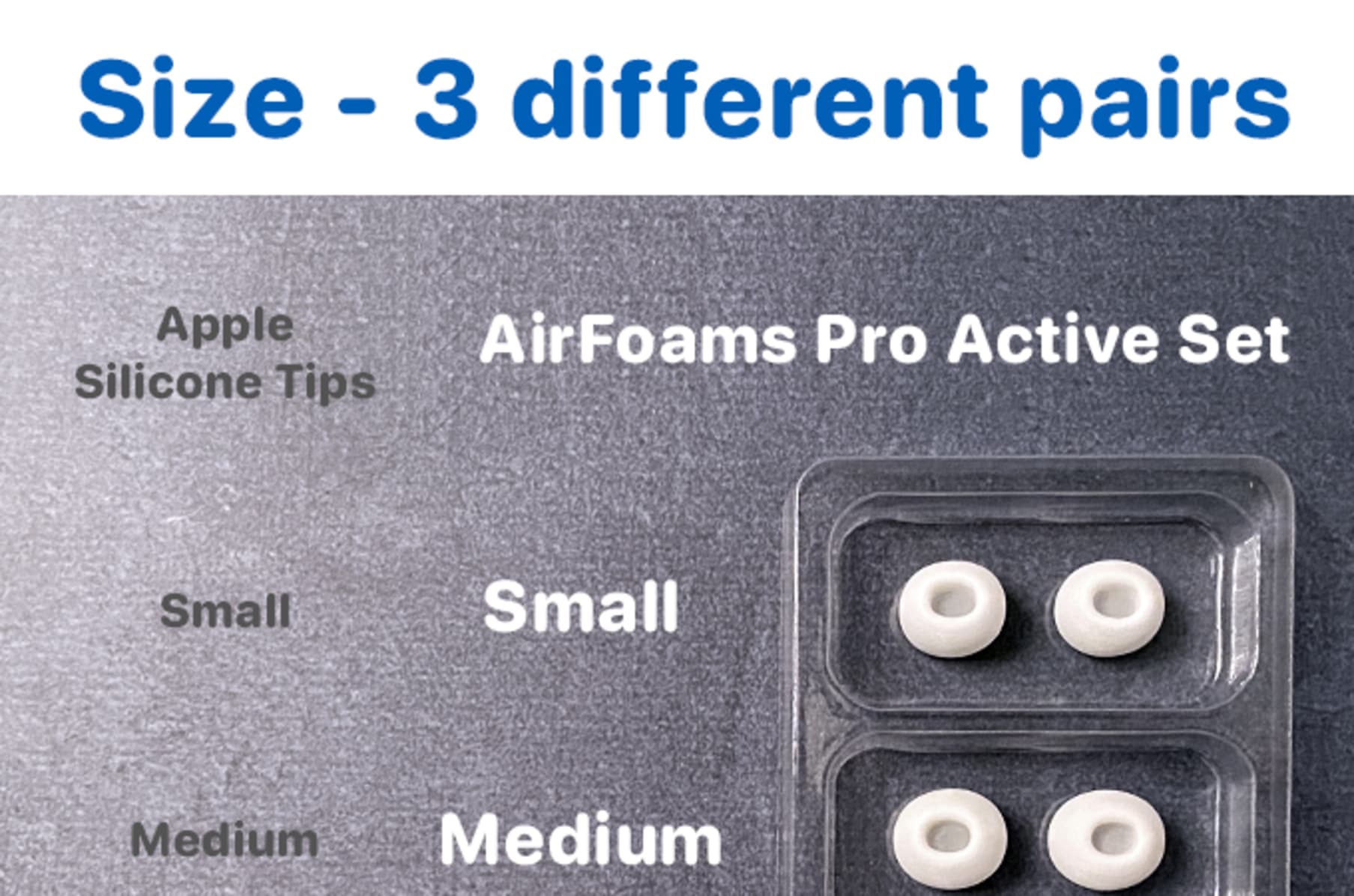 AirPods Pro AirFoams Pro Active 2.0 Ear Tips Indiegogo
