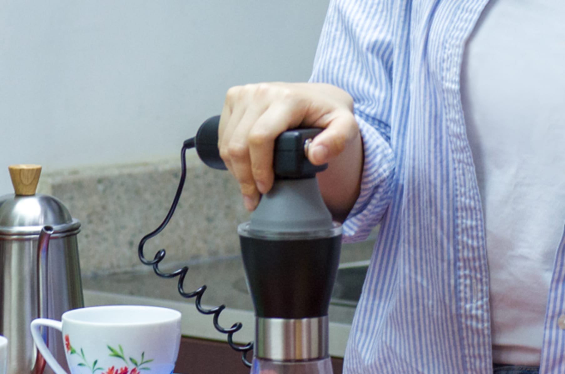 Hamac Convert Your Hand Coffee Grinder To Electric Indiegogo