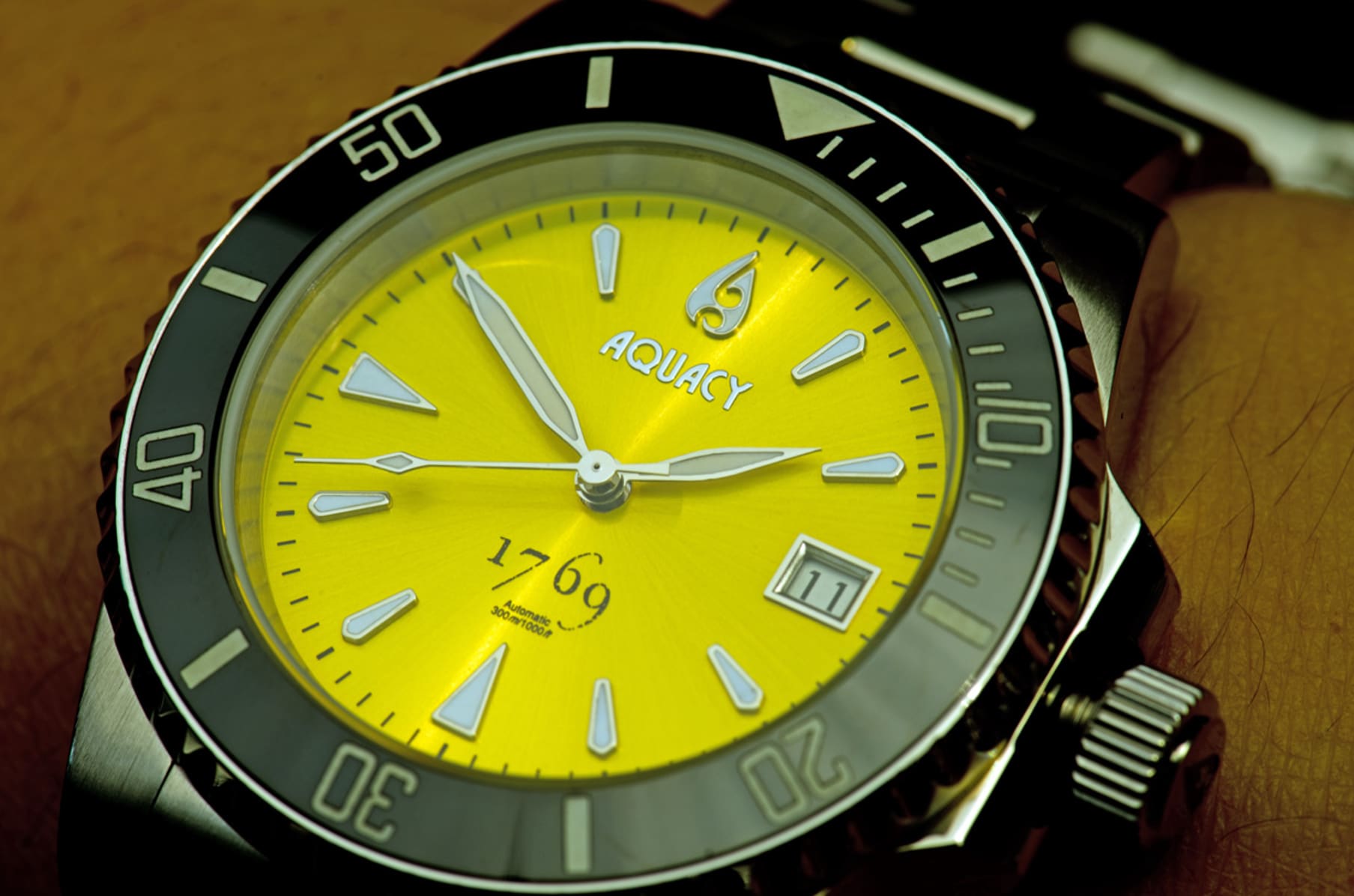 Aquacy 300M Limited Edition Dive Watch ETA 2824 Indiegogo