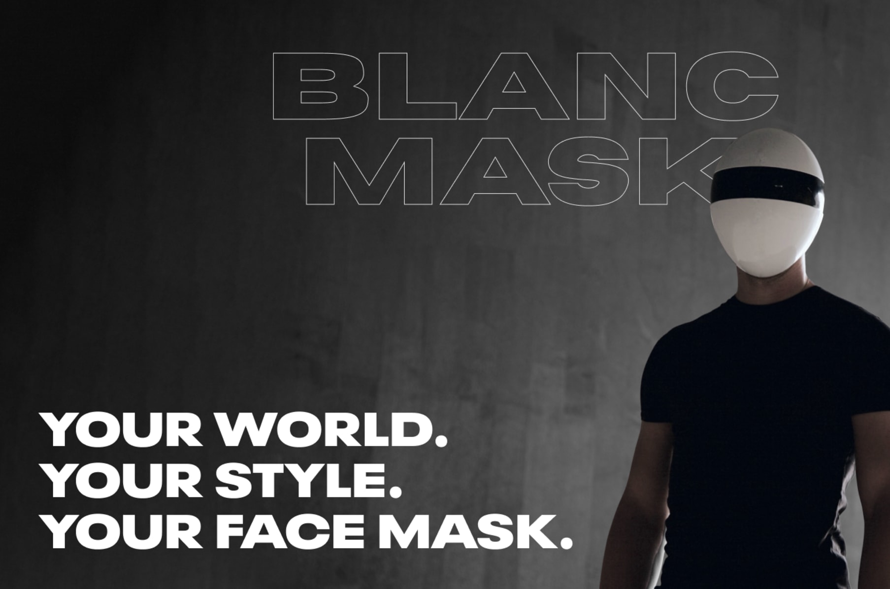 hel Gedwongen Durf Blanc: The only full-face modular mask | Indiegogo