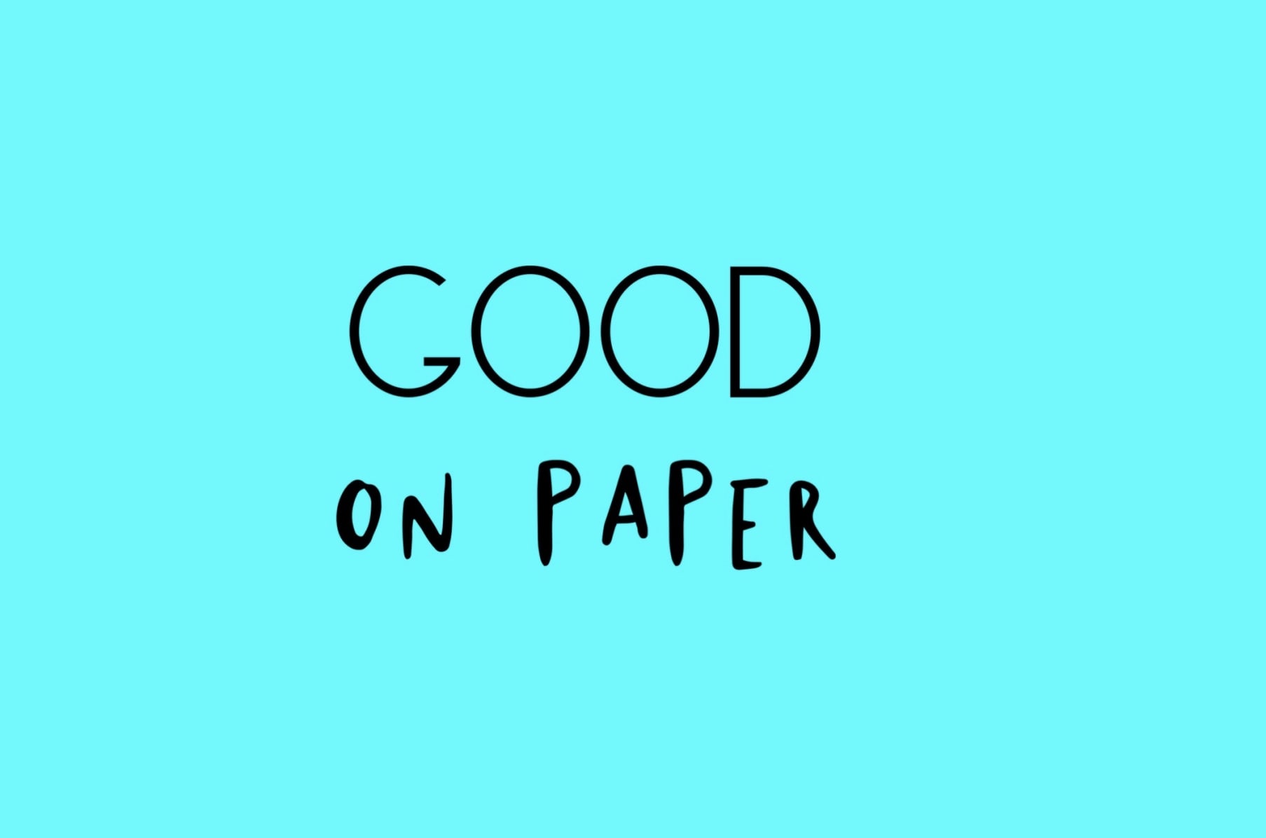 Good On Paper Indiegogo