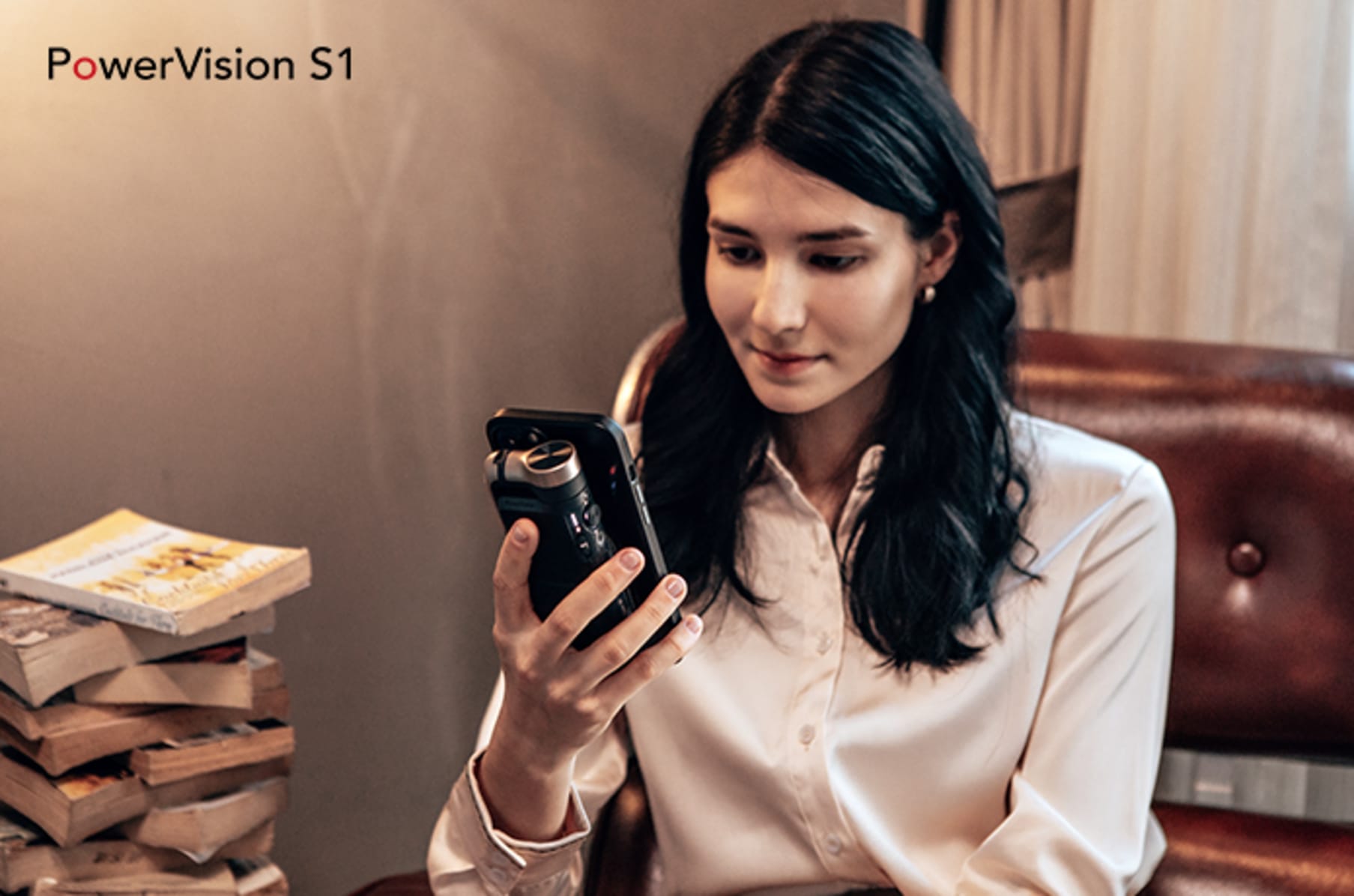 最高 PowerVision?S1?マグネット式スマホスタンド スマートフォン スタビライザー ジンバル アクセサリー用磁気ユニバーサル マウント  automy.global