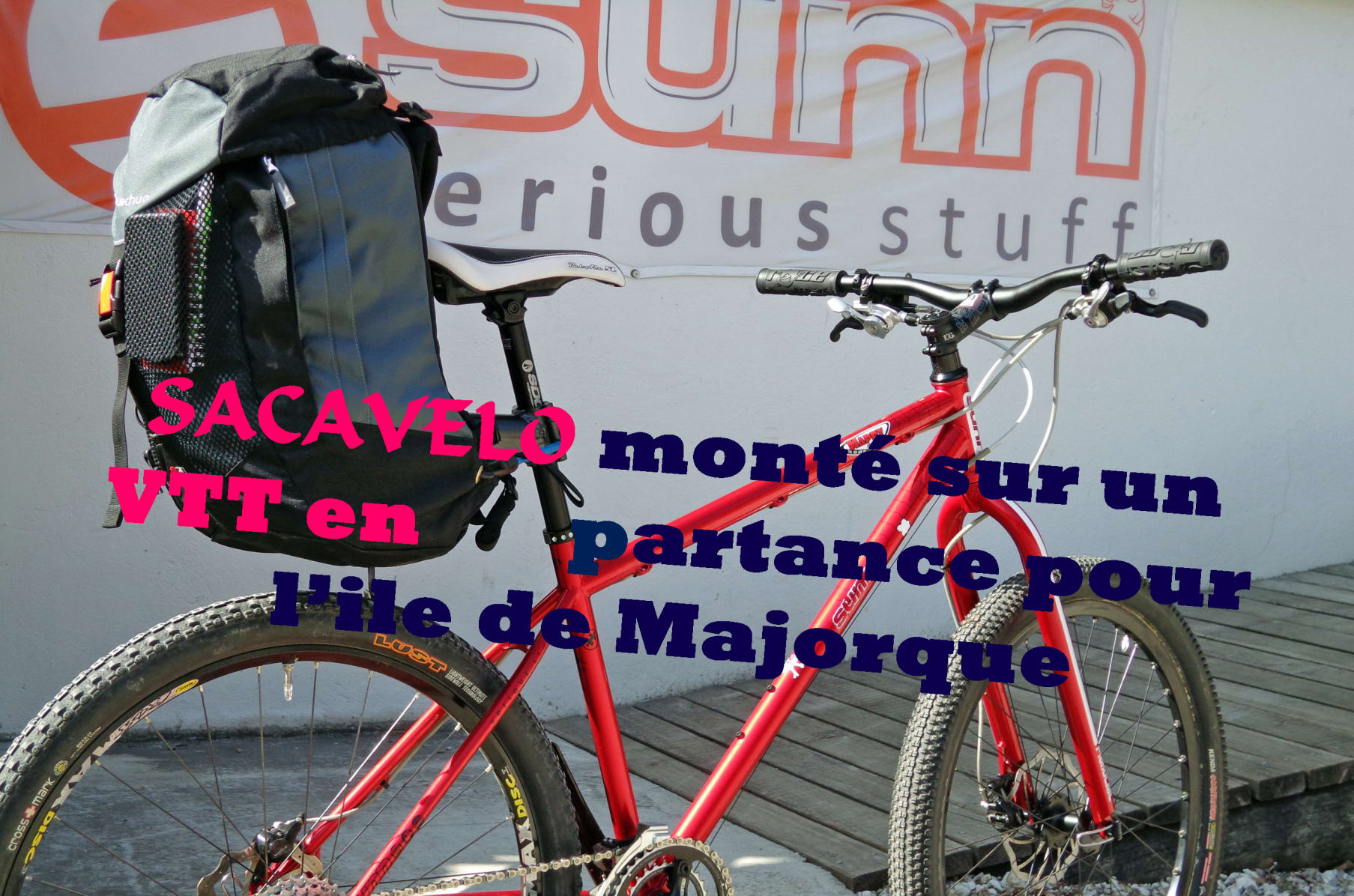 Support Pour Sac A Dos 35l Fixe Sur Tige De Selle Indiegogo