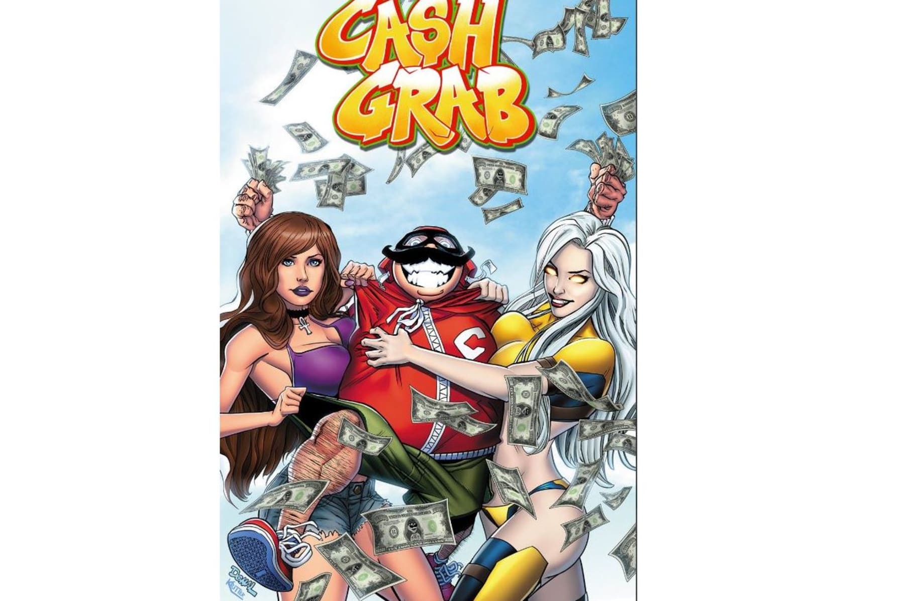 Cash Grab. The Graphic Novel By Cecil
