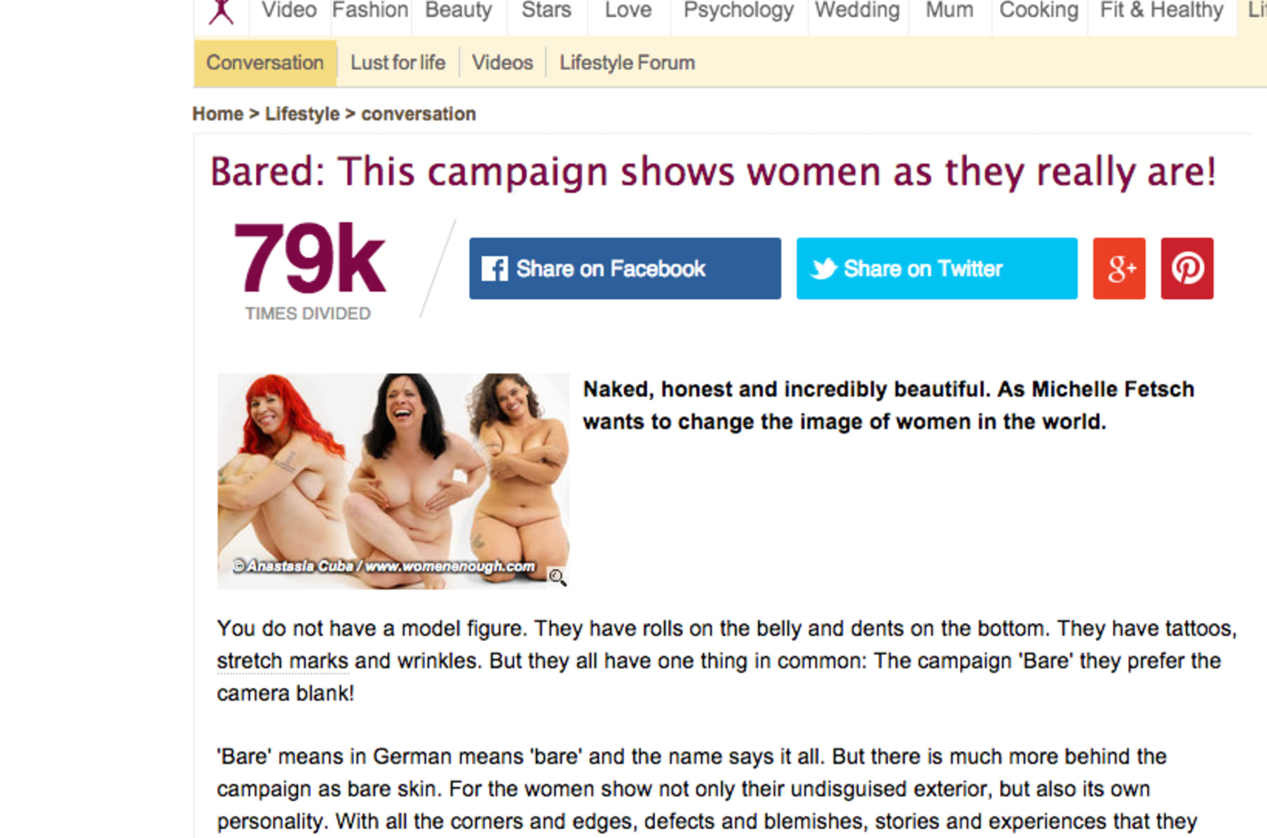 Women Enough, WE | Indiegogo