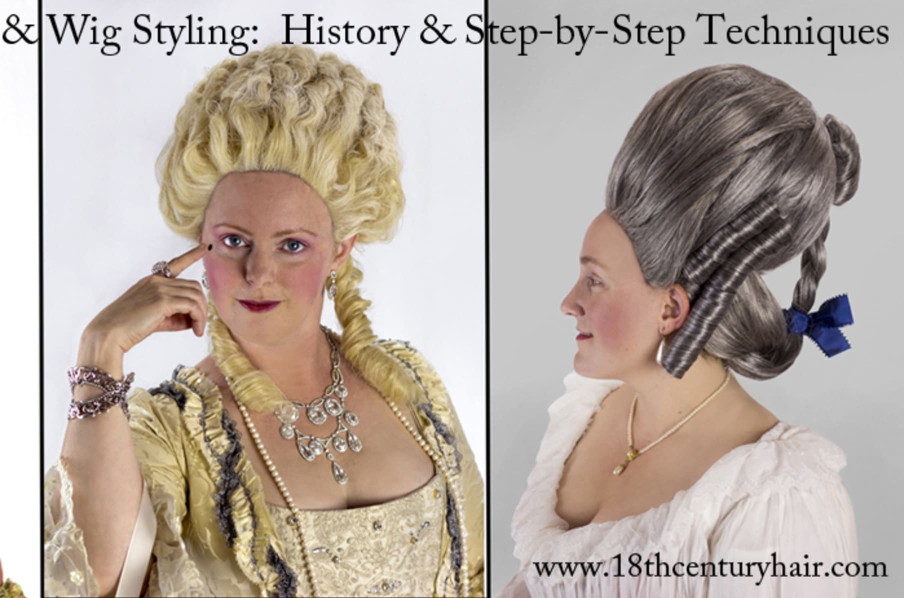 18th Century Hair Wig Styling The Book Indiegogo