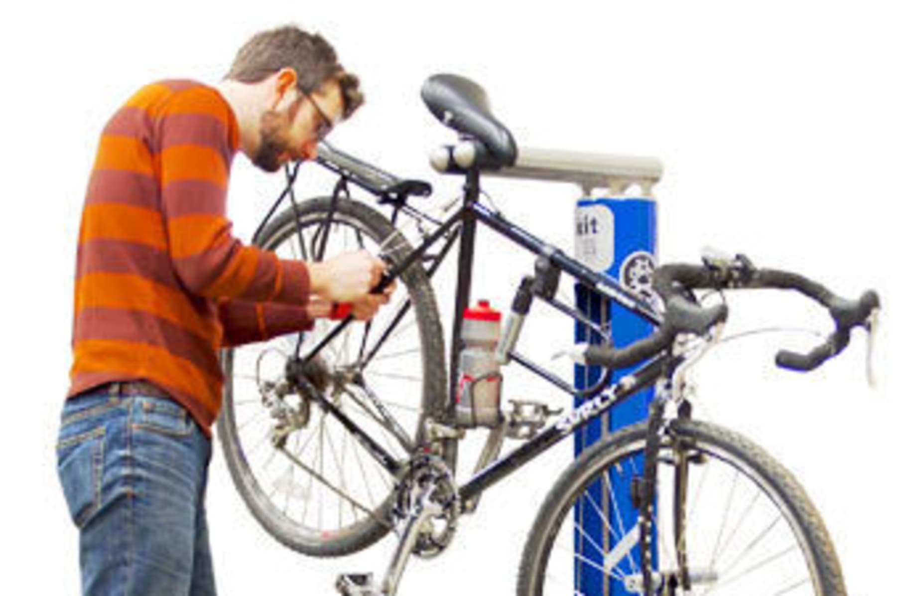 community bike repair station