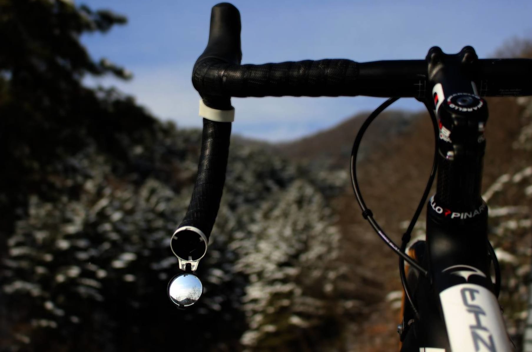 the beam corky drop bar mirror