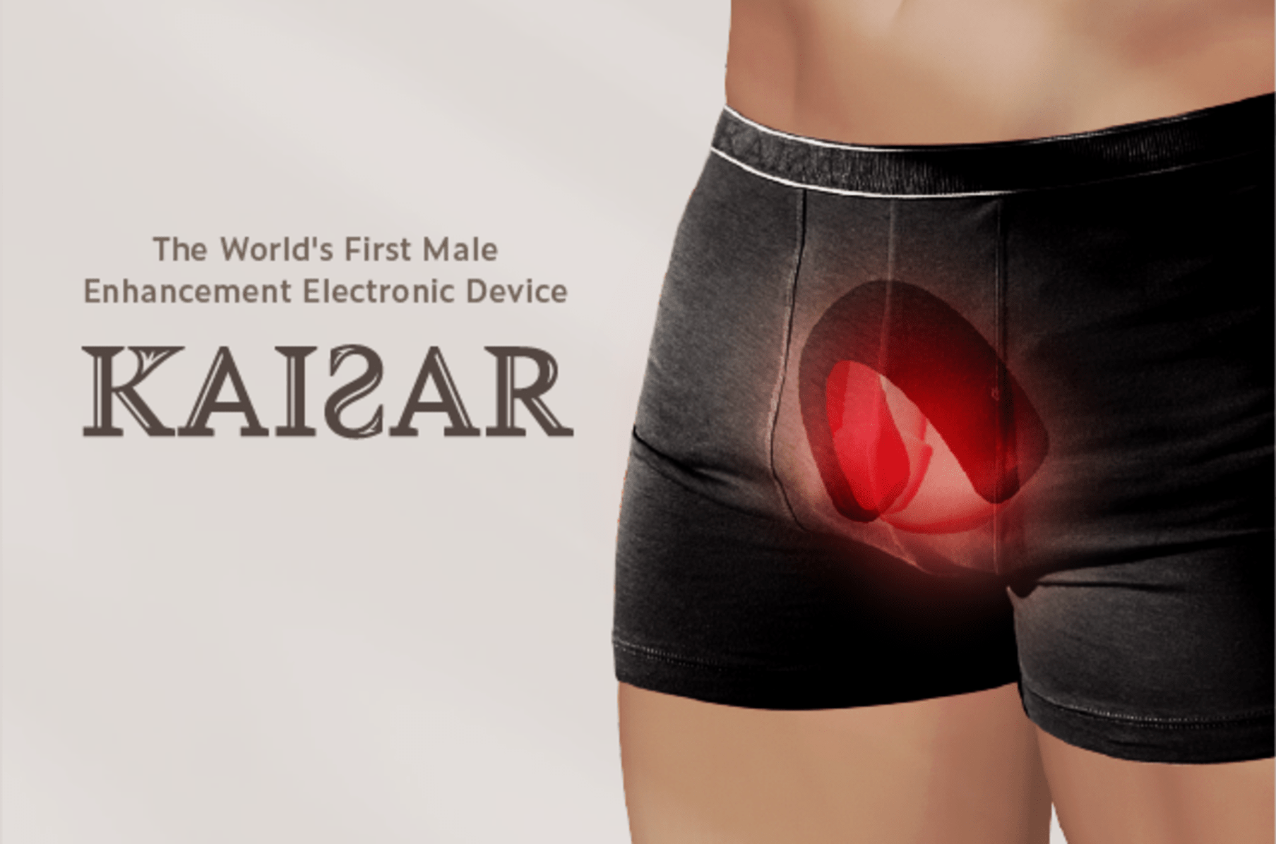 KAISAR Dual LED Light Therapy For Men s Health Indiegogo