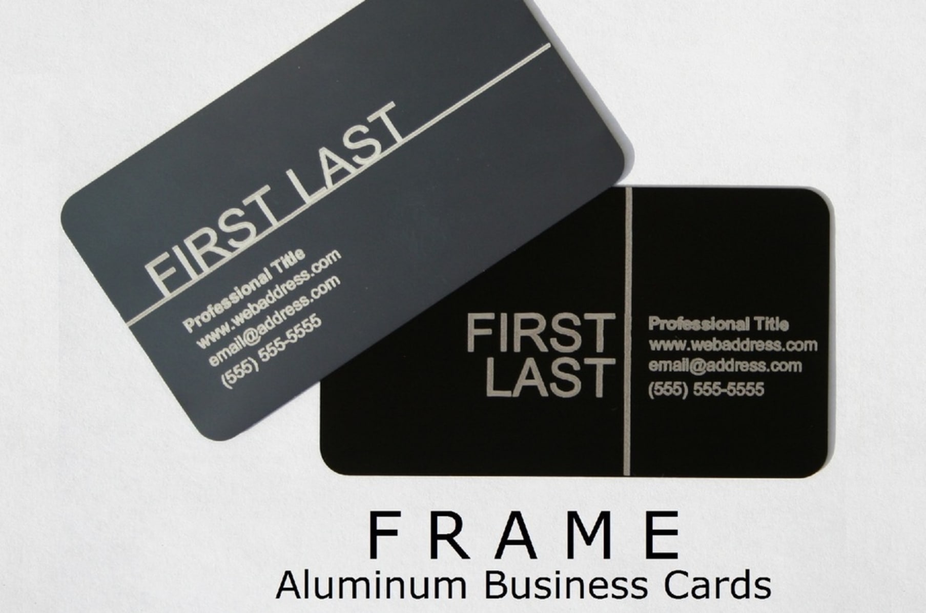 Frame Aluminum Business Cards Indiegogo