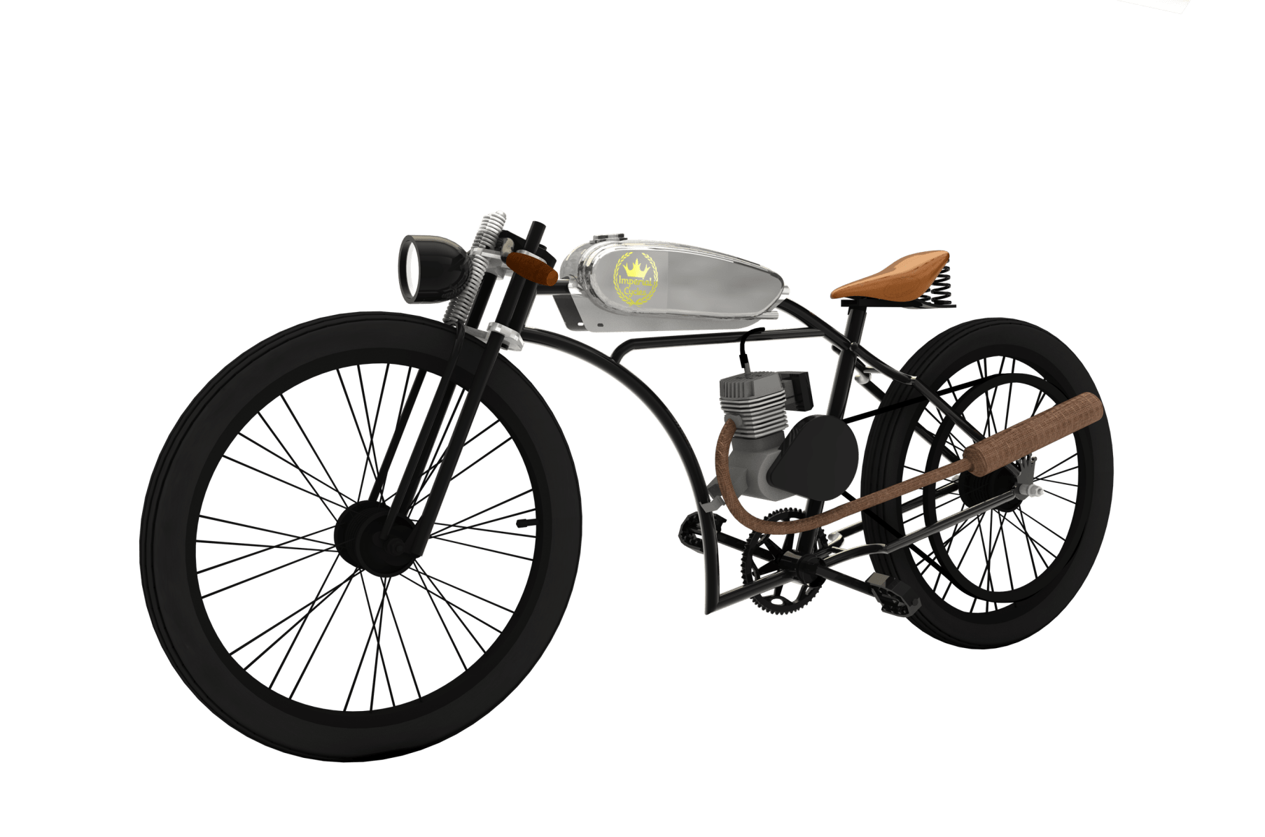 Custom gas tanks for motorized bicycles clearance