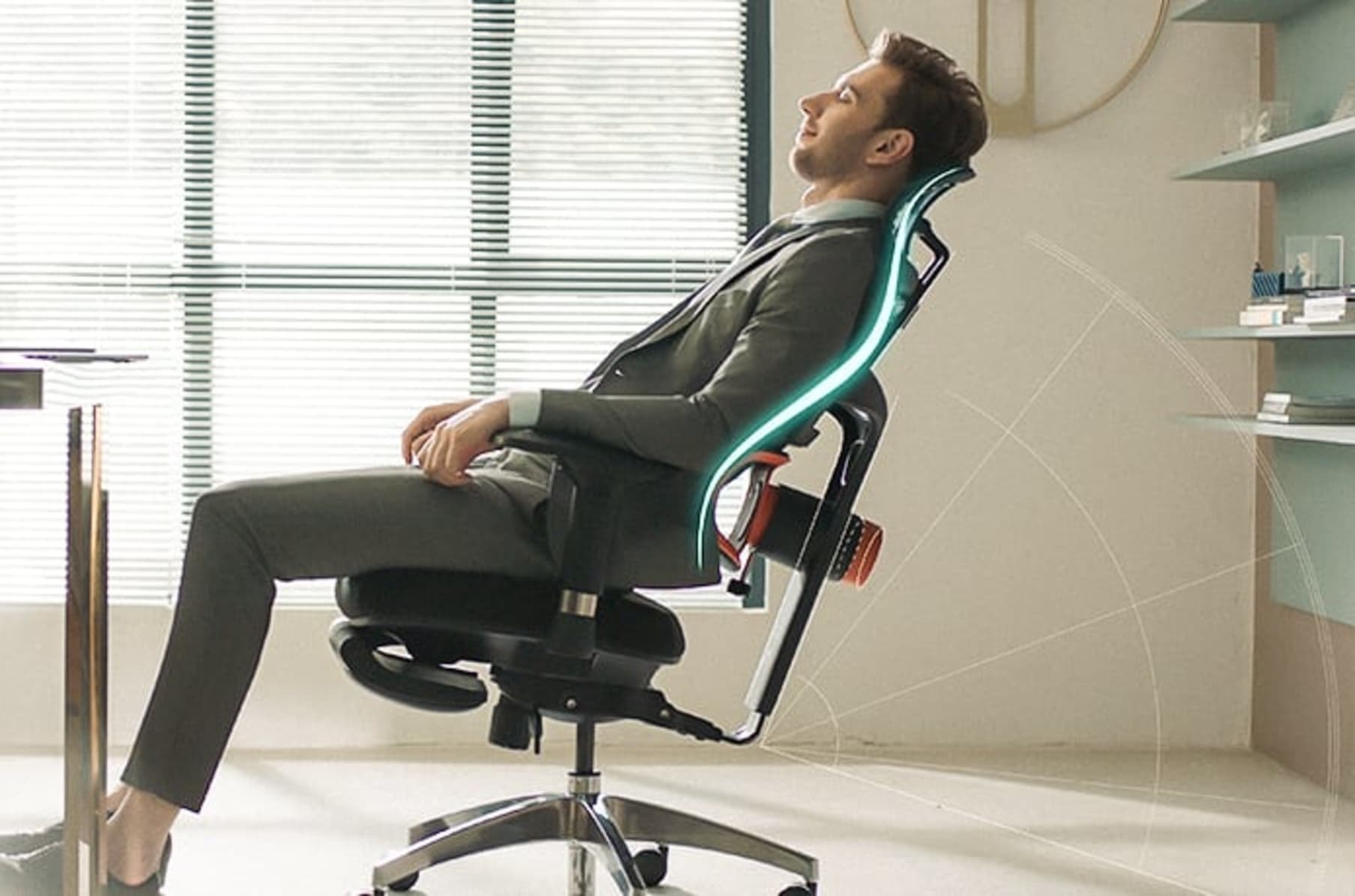 Chair for long hot sale sitting