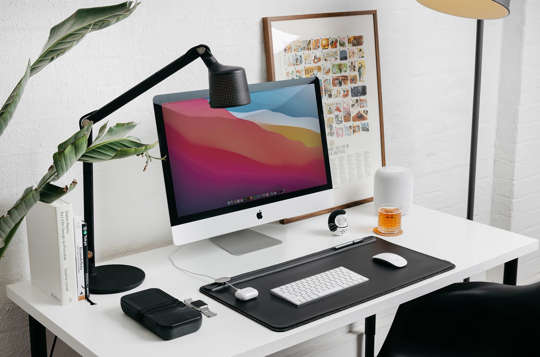 Desk Mat, Desktop Organization