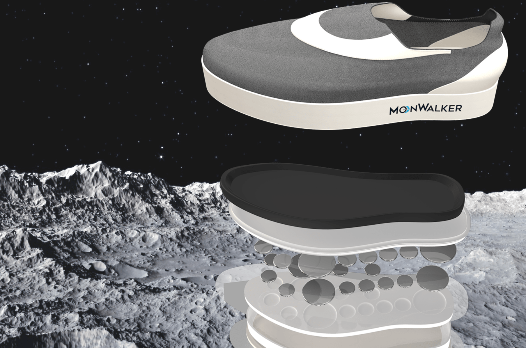 20 16 Moonwalker The Shoes That Defy Gravity Indiegogo Meet the 20:16 moonwalker shoes, a laceless loafer that will patrick jreijiri, a mechanical engineer and designer for the 20:16 moonwalker, told livescience that the shoes are lined with memory foam. 20 16 moonwalker the shoes that defy