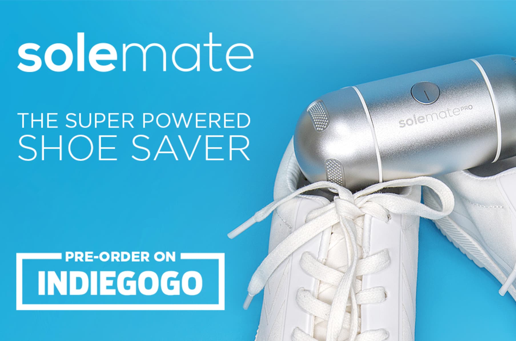 Solemate Portable Shoe Deodorizer And Sterilizer Indiegogo