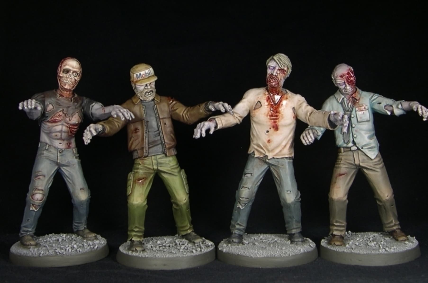 plastic zombie figures
