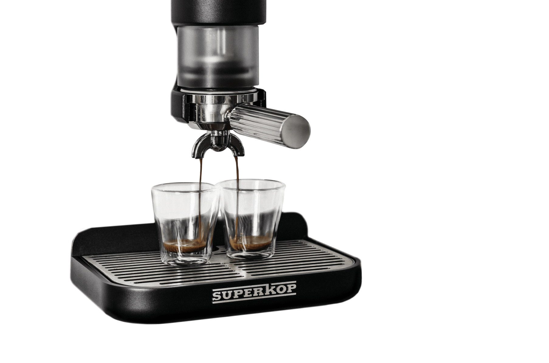 Superkop non-electric espresso tool