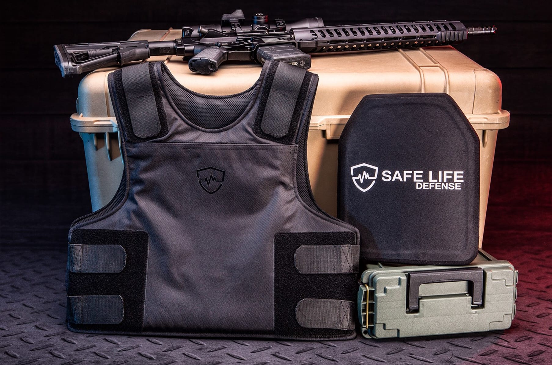 Safe life defense outlet backpack armor