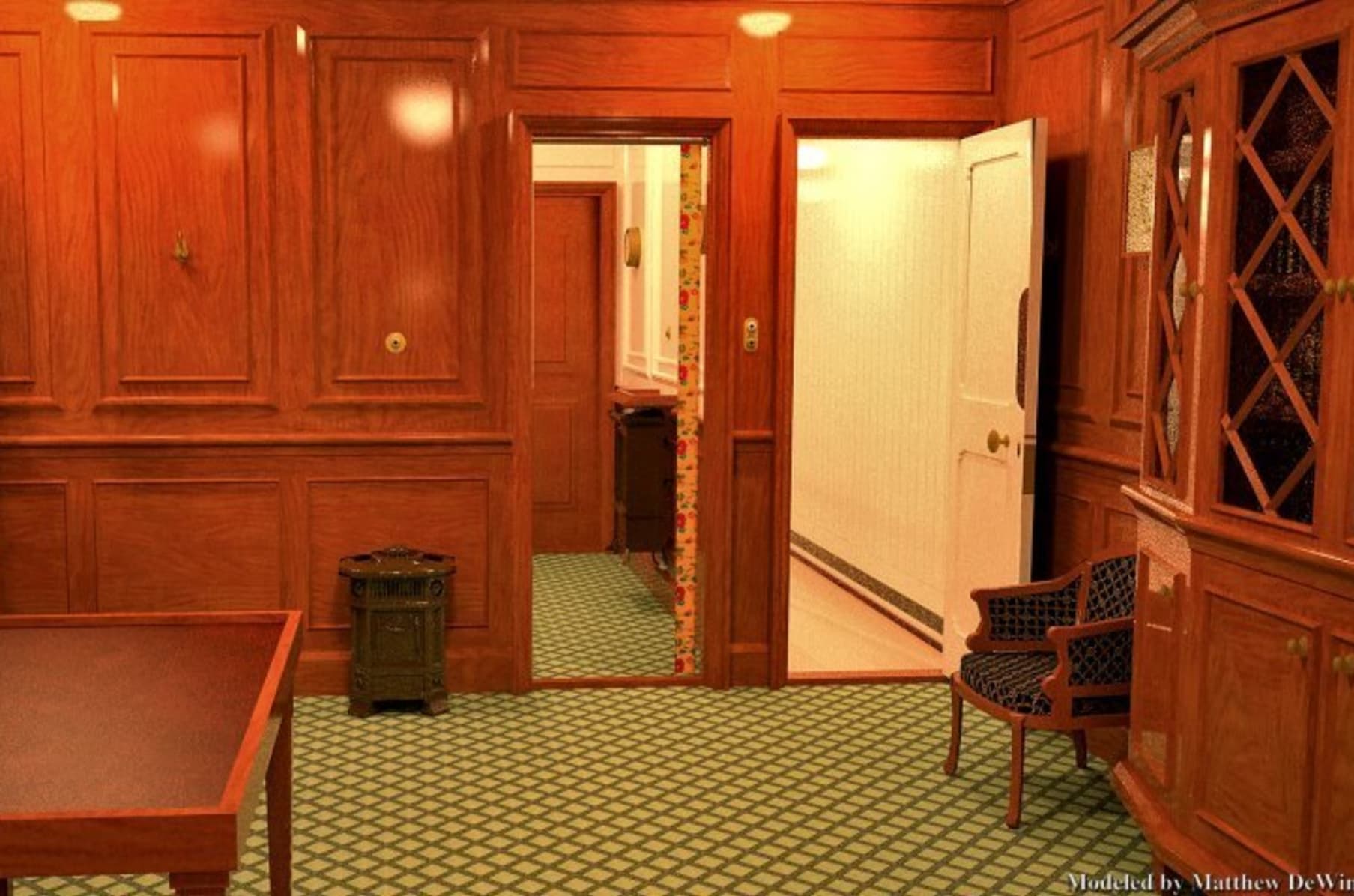 Titanic: Honor and Glory - Not much privacy or personal space in these crew  quarters!