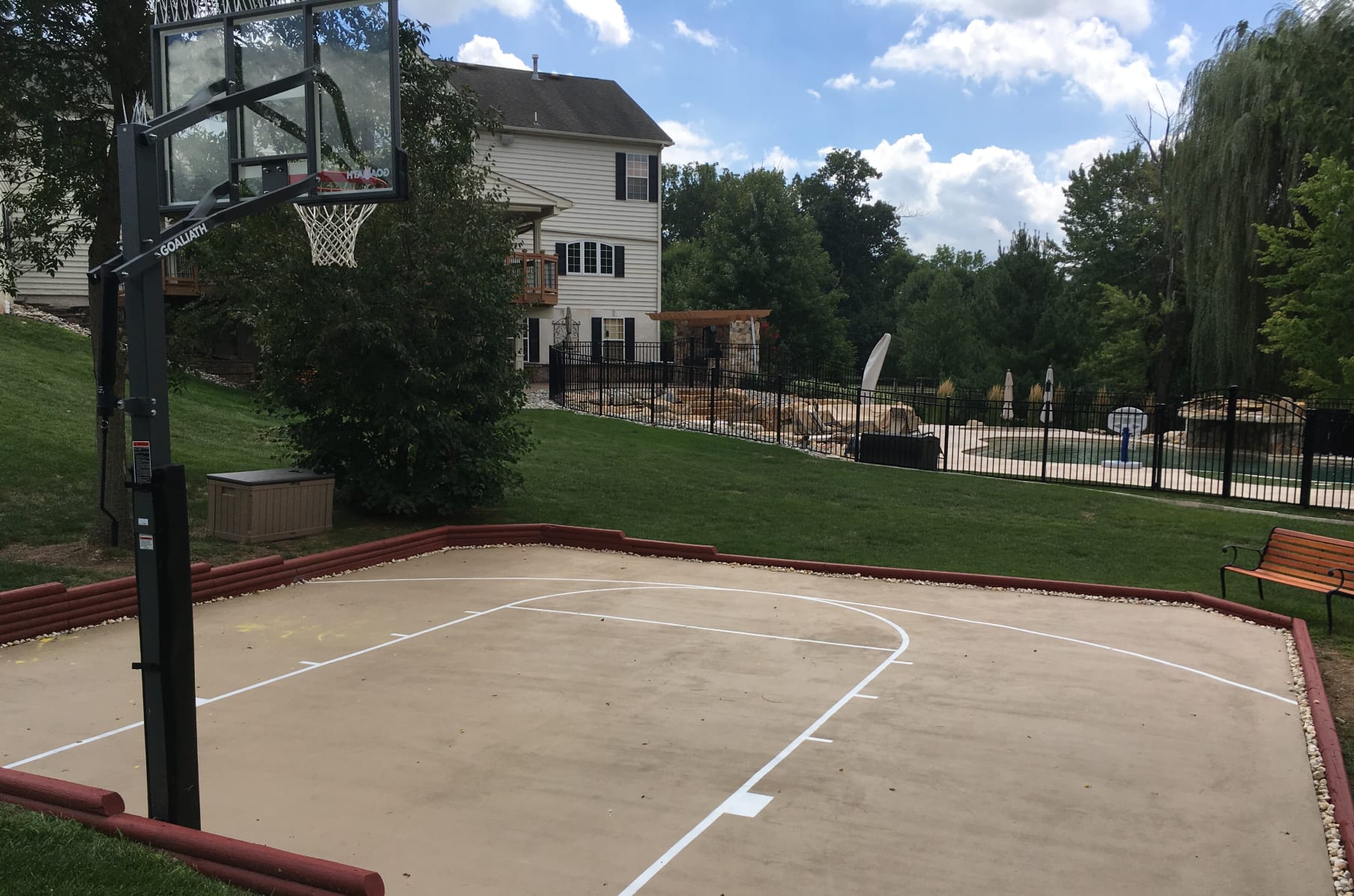 Home Court Advantage Diy Basketball Stencil Indiegogo