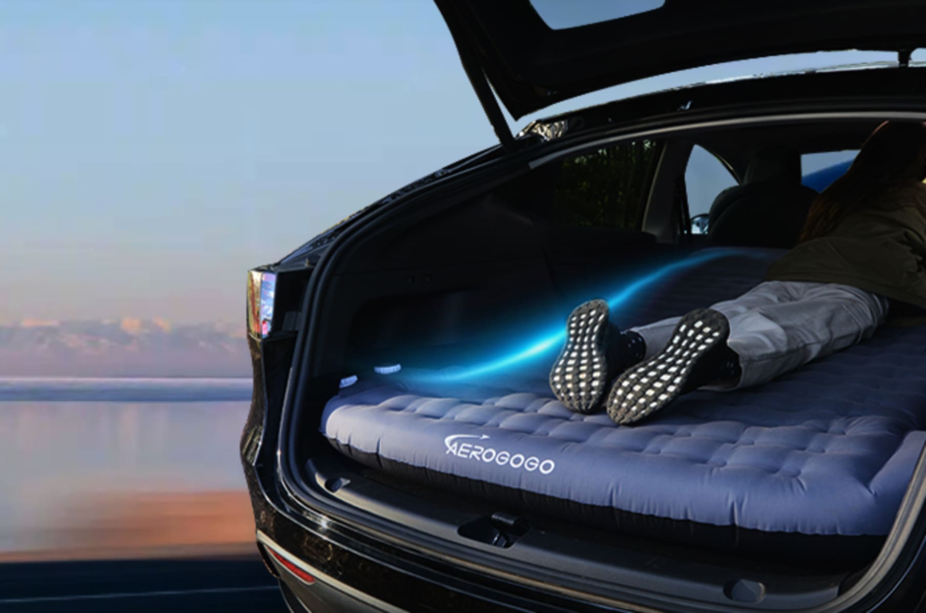 Aerogogo Automatic Air Mattress for Tesla Model Y | Indiegogo