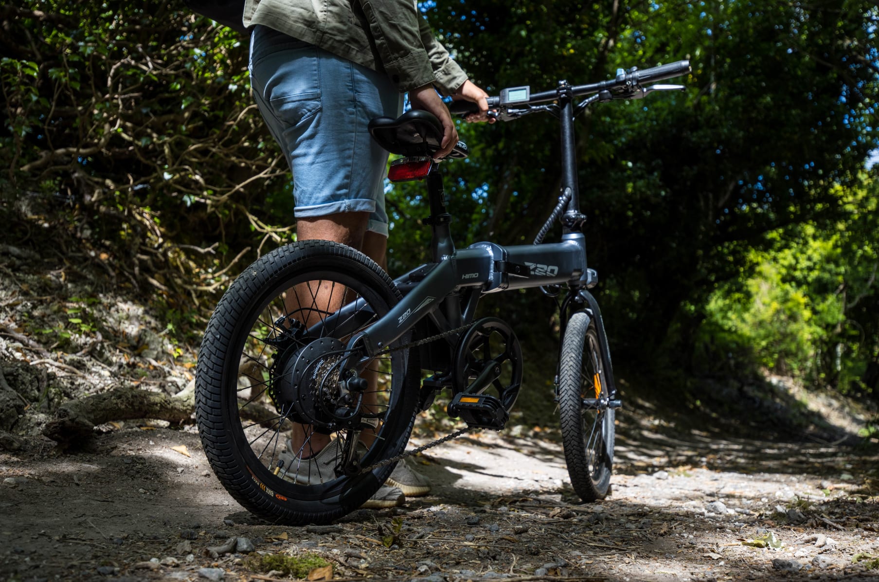 HIMO Z20 The Ultra Dynamic Dual Mode E Bike Indiegogo