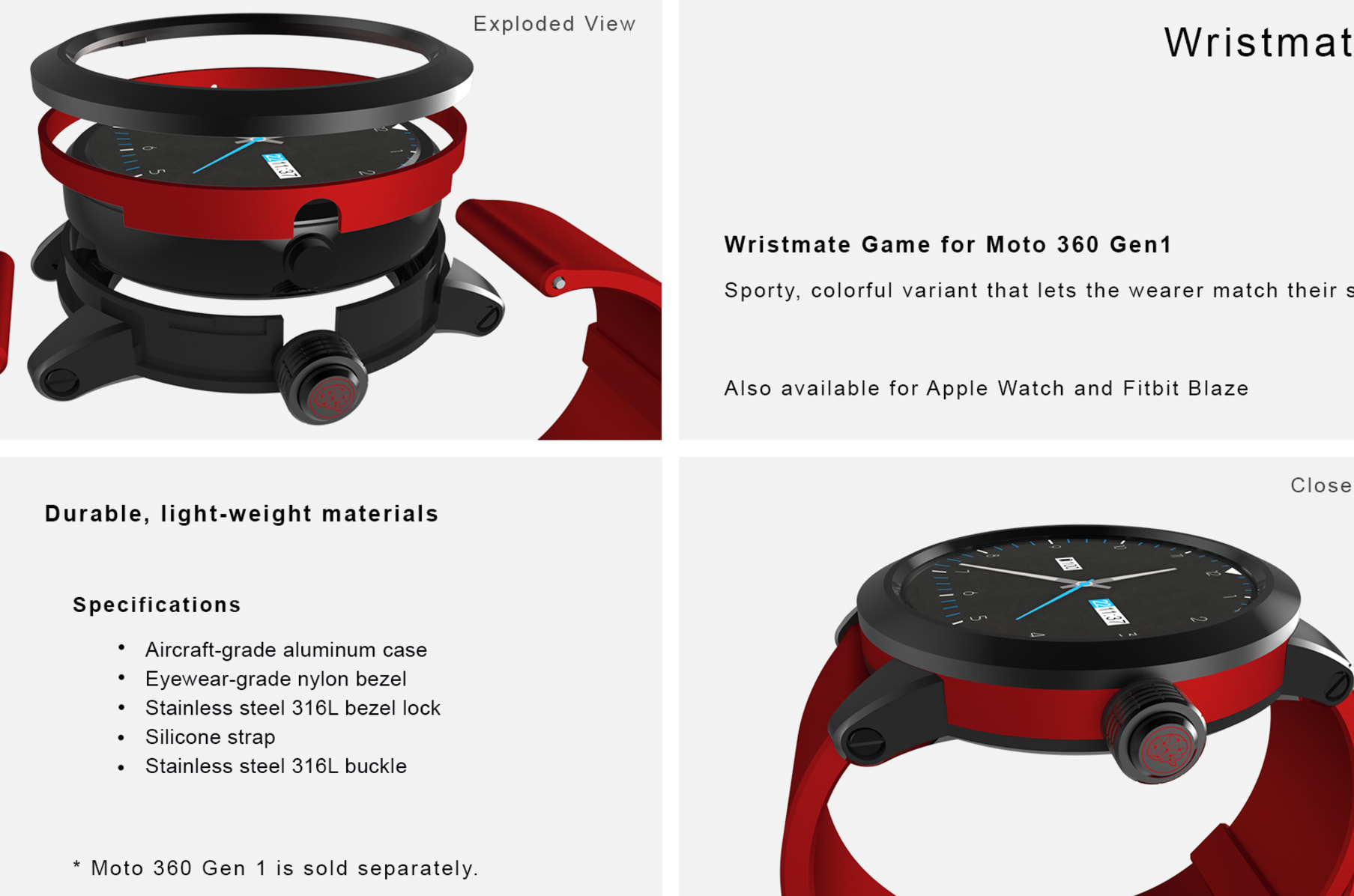 Wristmate The First True Mate For Your Smartwatch Indiegogo Because of my small wrists, i have had my fair share of but that was because i didn't know better. wristmate the first true mate for your