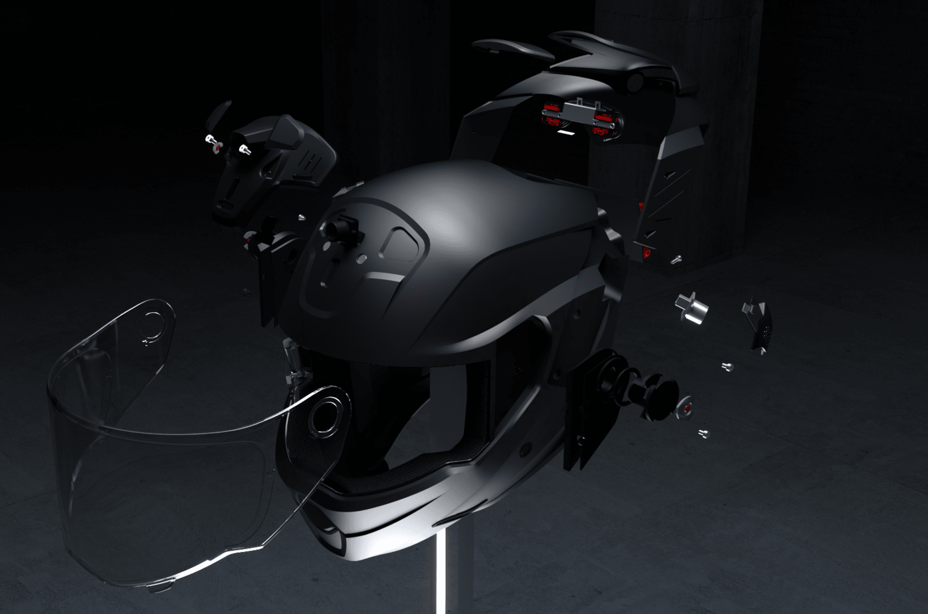 iC R THE True Smart Motorcycle Helmet Indiegogo